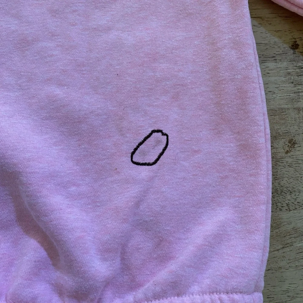 Nike Toddler Sz 2T‎ Pink Heather Velour Logo Sweatshirt